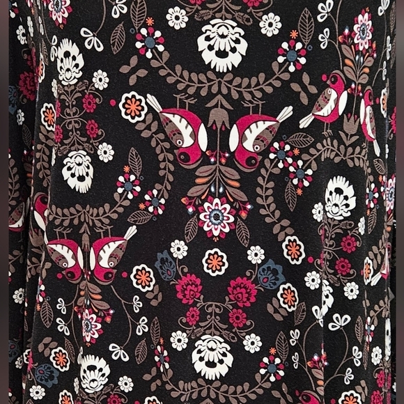 INTRO LOVE THE FIT HI LO BLACK BURGUNDY MULTI COLOR SZ XL - Picture 5 of 11